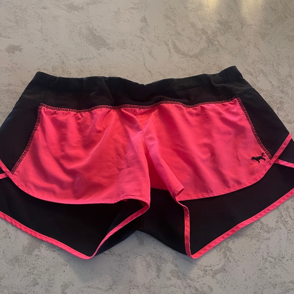 PINK- athletic shorts- Size Medium